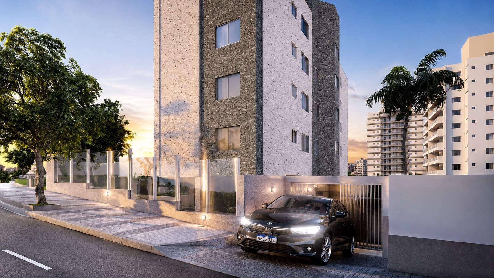 Apartamento no Buritis, fachada