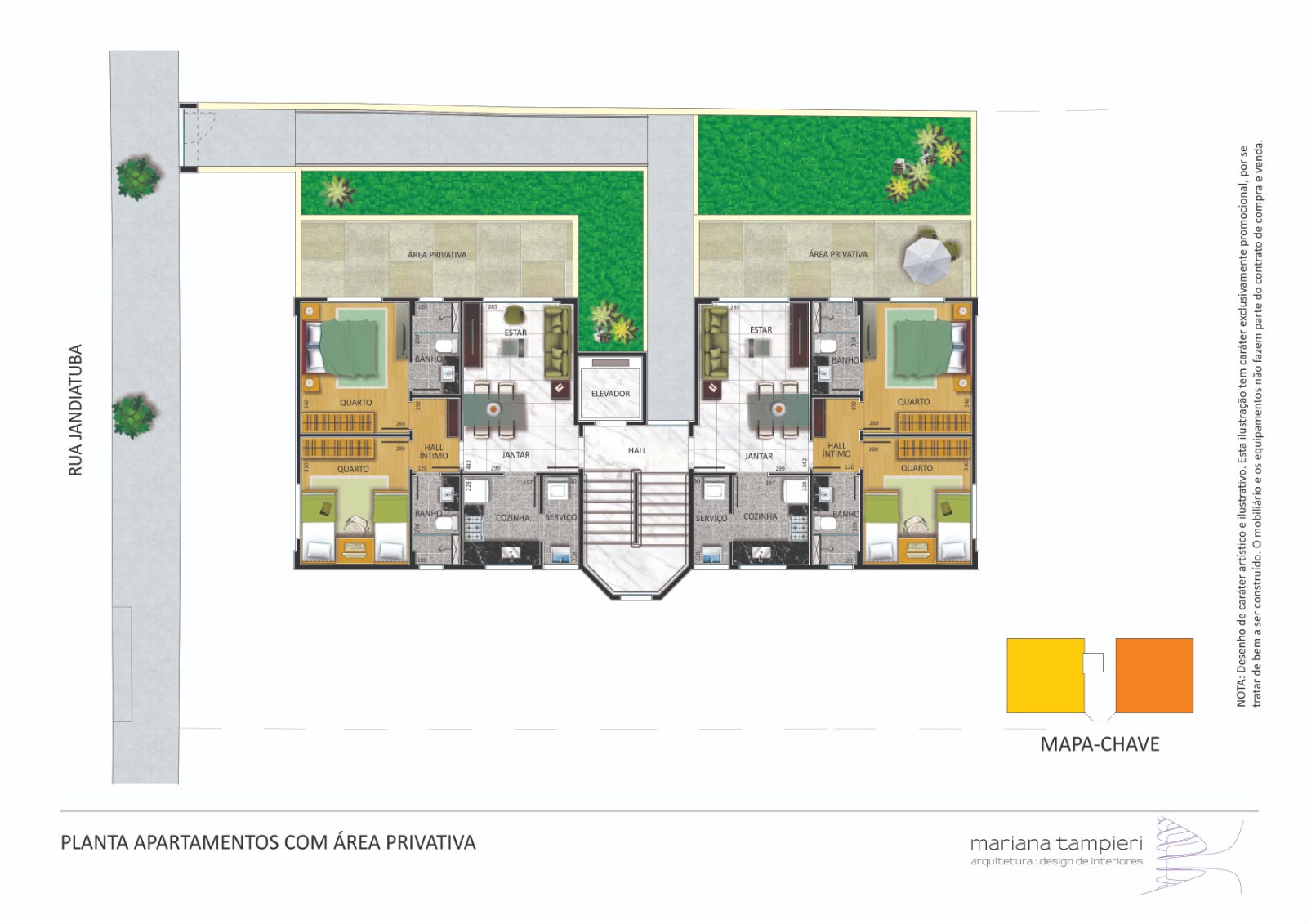 Apartamento no Buritis, planta