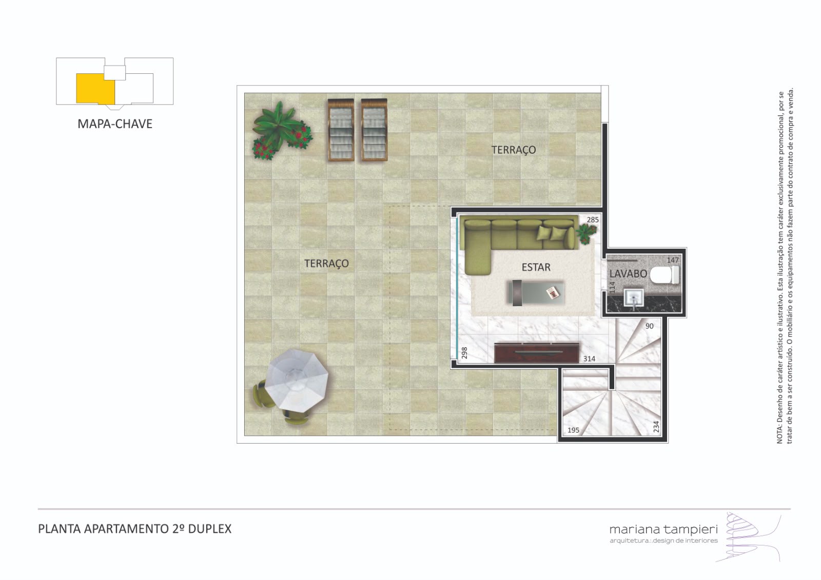 Apartamento no Buritis, planta